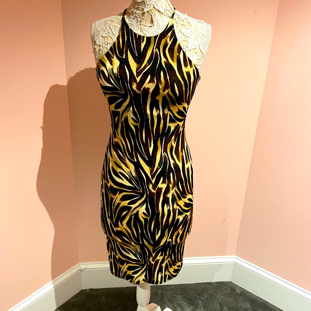 Sexy racer back dress